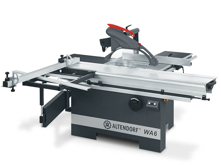 Altendorf's WA 6 table saw: small but powerful. Ideal for quality cuts at a great price